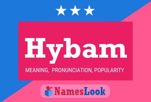 Hybam Name Poster