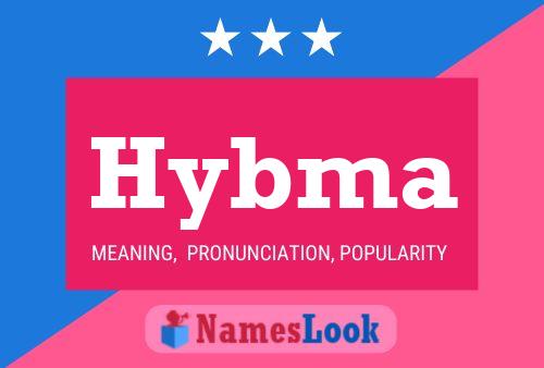 Hybma Name Poster