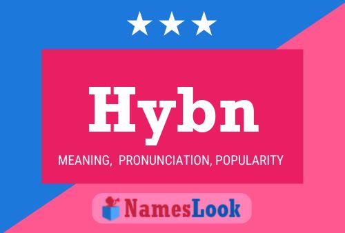 Hybn Name Poster