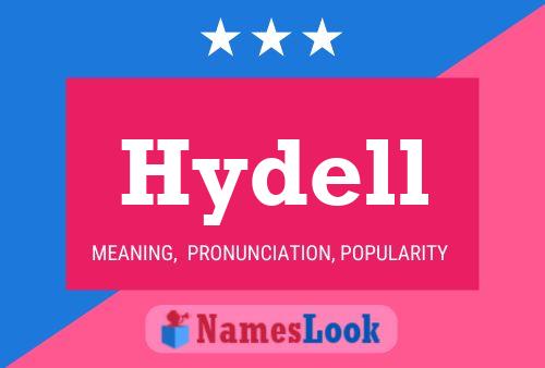 Hydell Name Poster