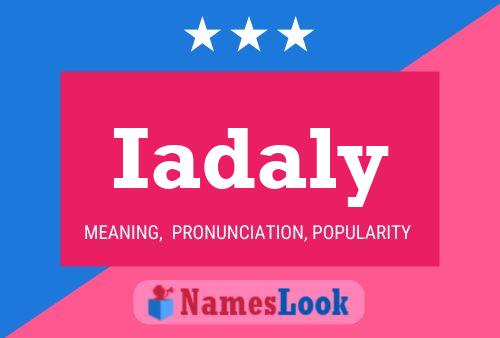 Iadaly Name Poster