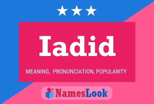 Iadid Name Poster