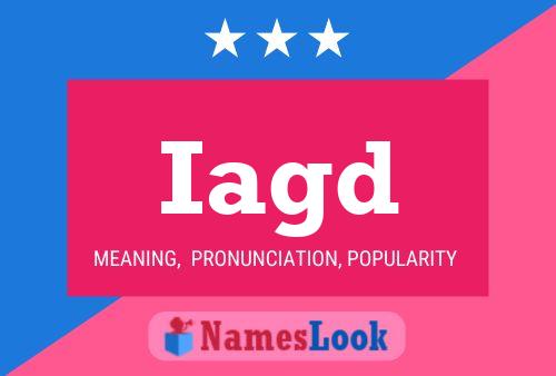 Iagd Name Poster