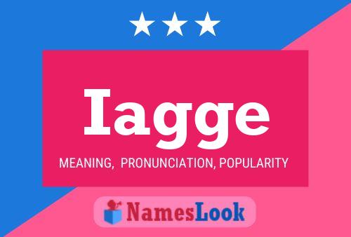 Iagge Name Poster