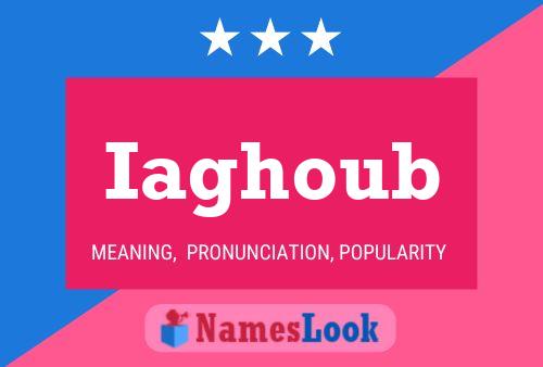 Iaghoub Name Poster