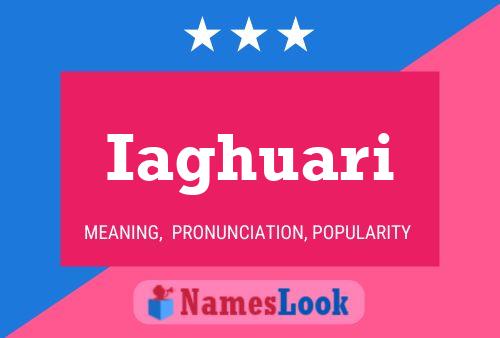 Iaghuari Name Poster