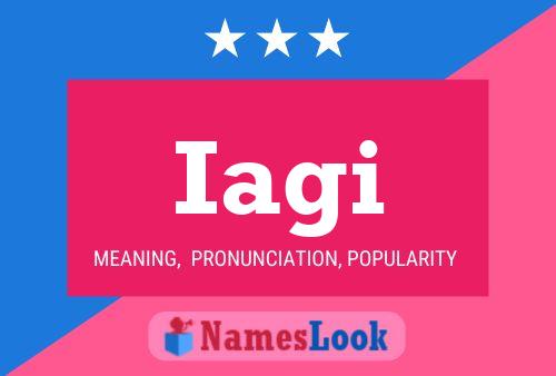 Iagi Name Poster