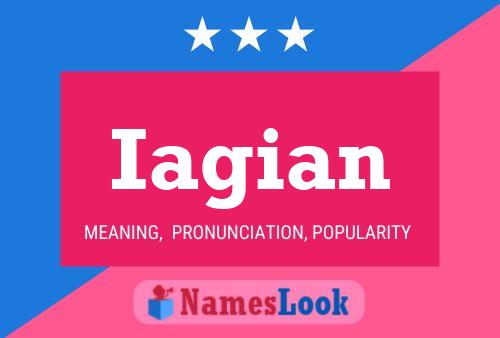 Iagian Name Poster