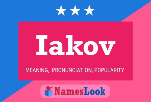 Iakov Name Poster