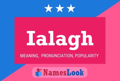 Ialagh Name Poster