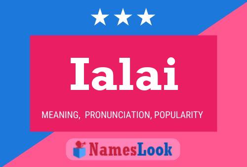 Ialai Name Poster