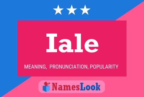 Iale Name Poster