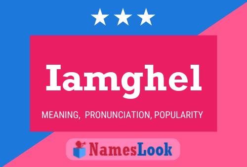 Iamghel Name Poster