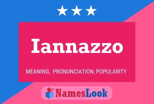 Iannazzo Name Poster