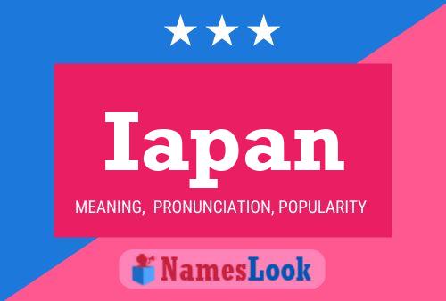 Iapan Name Poster