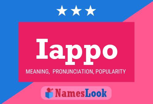 Iappo Name Poster