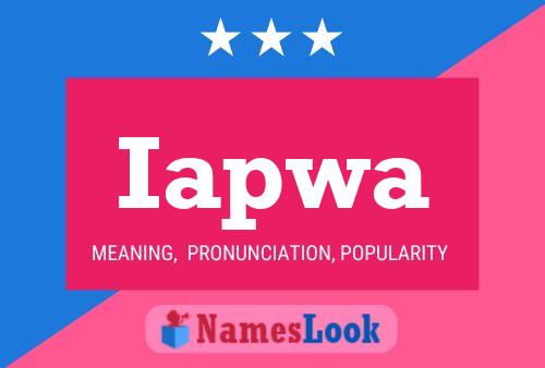 Iapwa Name Poster