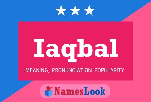 Iaqbal Name Poster