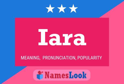 Iara Name Poster