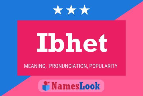 Ibhet Name Poster