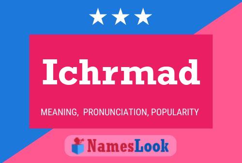 Ichrmad Name Poster