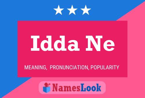 Idda Ne Name Poster