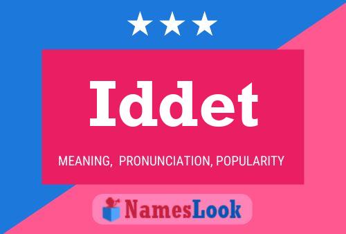 Iddet Name Poster