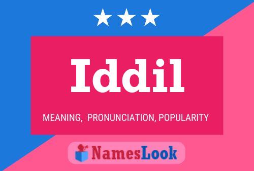 Iddil Name Poster