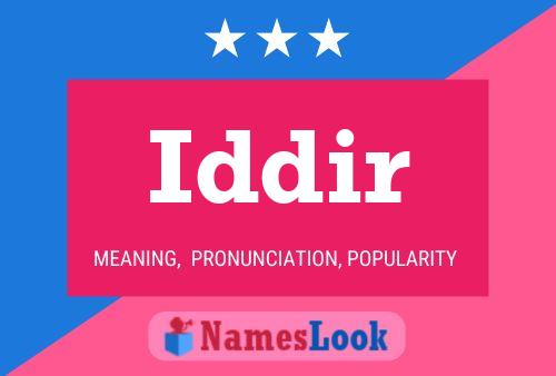 Iddir Name Poster