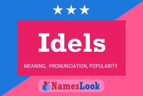 Idels Name Poster