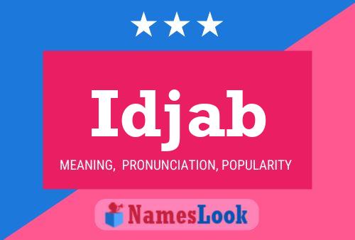 Idjab Name Poster