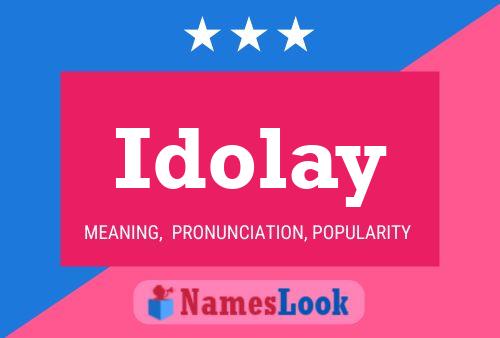 Idolay Name Poster