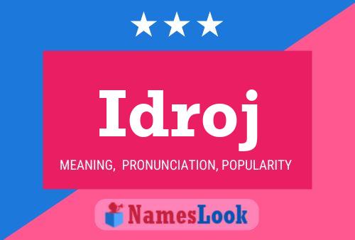 Idroj Name Poster