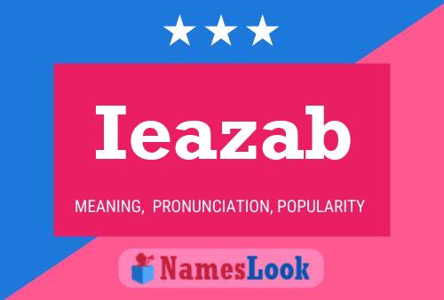 Ieazab Name Poster