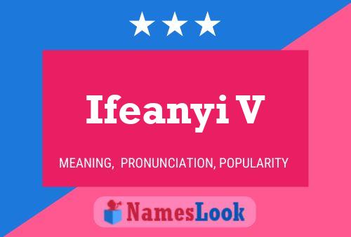 Ifeanyi V Name Poster