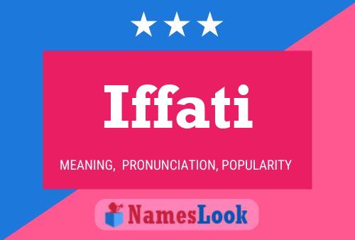 Iffati Name Poster