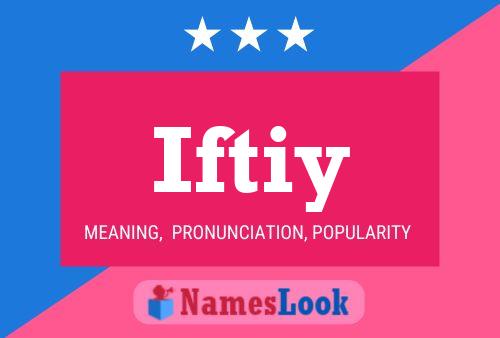 Iftiy Name Poster