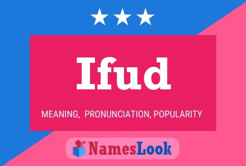 Ifud Name Poster