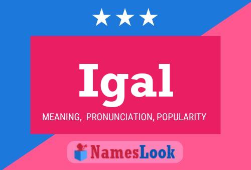 Igal Name Poster