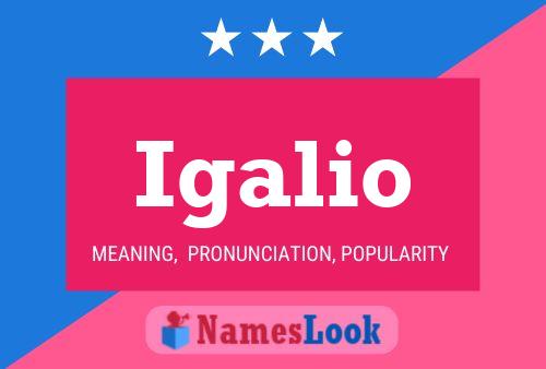 Igalio Name Poster