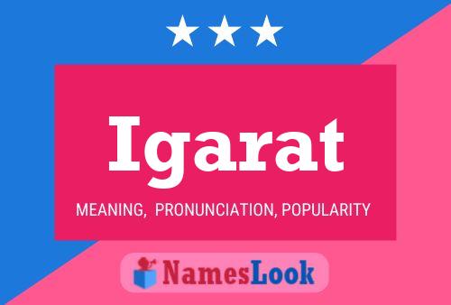 Igarat Name Poster