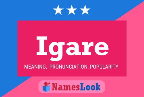 Igare Name Poster