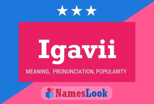 Igavii Name Poster