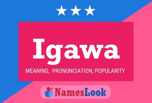 Igawa Name Poster