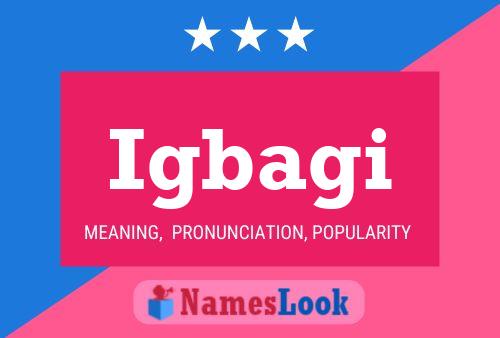 Igbagi Name Poster