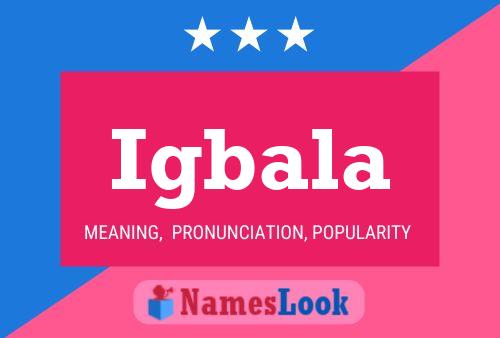 Igbala Name Poster