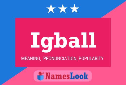 Igball Name Poster