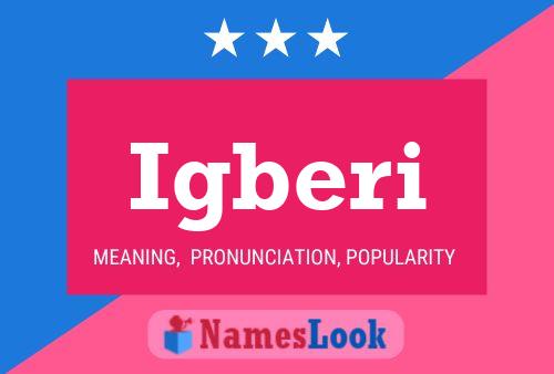 Igberi Name Poster