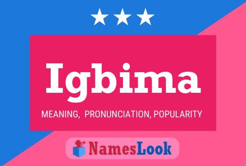 Igbima Name Poster