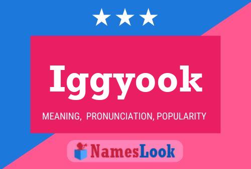 Iggyook Name Poster